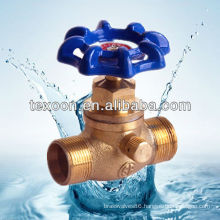 Copper Stop Valves with Male and GHT Connections 222-TM Lead free